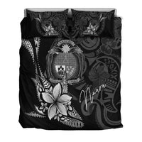 Nauru Bedding Set - Fish With Plumeria Flowers Style - Polynesian Pride