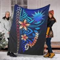 Nauru Premium Blanket - Vintage Tribal Mountain - Polynesian Pride