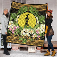 New Caledonia Premium Quilt - Polynesian Gold Patterns Collection - Polynesian Pride