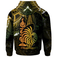 New Caledonia Zip Hoodie Life Style - Polynesian Pride