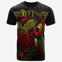 Niue T Shirt Niue Seal Turtle Hibiscus Reggae Unisex Reggae - Polynesian Pride