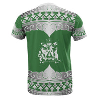 Norfolk Island All Over T Shirt Norfolk Island Wave Style - Polynesian Pride