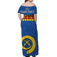 Custom Matching Hawaiian Shirt and Dress Tafea Province Vanuatu Pig Tusk Polynesian Flag Style LT14 - Polynesian Pride