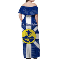 Lord Howe Island Off Shoulder Long Dress Unique Polynesian - Flag Vibes LT8 - Polynesian Pride