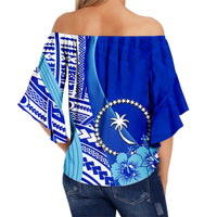 Chuuk Of Micronesia Off Shoulder Waist Wrap Top Vibe Style LT6 - Polynesian Pride