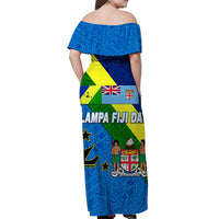Vanuatu Malampa Fiji Day Matching Hawaiian Shirt and Dress October 10 LT8 - Polynesian Pride