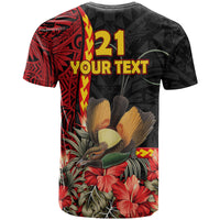 Custom Papua New Guinea T Shirt Unique Bird With Tropical Vintage Plant LT9 - Polynesian Pride