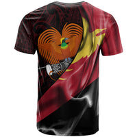 Papua New Guinea T Shirt PNG Flag Of Silk Style - Polynesian Pride