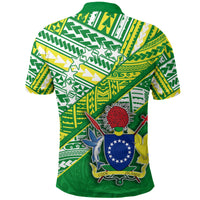 Cook Islands Rugby Polo Shirt New Breathable LT13 - Polynesian Pride