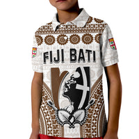 Custom Fiji Rugby Bati Polo Shirt Proud Tapa Pattern LT13 - Polynesian Pride