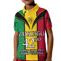 (Custom Text and Number) Vanuatu 1980 Polo Shirt Vanuatuan Independence Day LT13 - Polynesian Pride