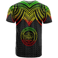 Palau T Shirt Polynesian Armor Style Reggae - Polynesian Pride