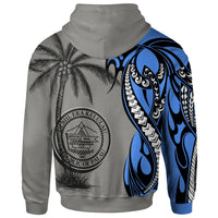 Palau Zip up Hoodie Classical Coconut Tree - Polynesian Pride