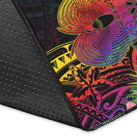 Papua New Guinea Area Rug - Tropical Hippie Style - Polynesian Pride