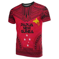 Papua New Guinea All Over T Shirt Papua New Guinea Flag Coat Of Arms Polynesian Tattoo Unisex Art - Polynesian Pride