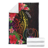 Pohnpei Premium Blanket - Tropical Hippie Style - Polynesian Pride
