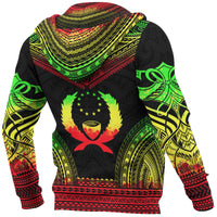 Pohnpei All Over Hoodie Micronesian Reggae Color Version Chief Style - Polynesian Pride