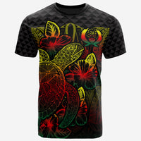 Pohnpei T Shirt Pohnpei FLag Turtle Hibiscus Reggae Unisex Reggae - Polynesian Pride