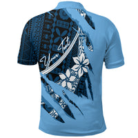 Fiji Suva Masi Pattern Custom Polo Shirt Claw Style LT7 - Polynesian Pride