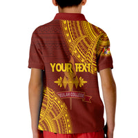 (Custom Personalize) Tonga Kolisi Beulah KID Polo Shirt BAC We Are One LT7 - Polynesian Pride