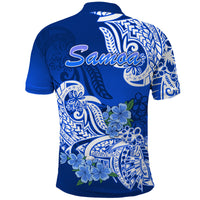 Polynesian Samoa Floral Tribal Polo Shirt LT9 - Polynesian Pride