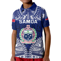 Custom Samoa Coat Of Arms Polo Shirt Polynesian Pattern LT9 - Polynesian Pride