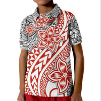 Traditional Polynesian Tribal Tattoo Retro Polo Shirt Red LT9 - Polynesian Pride