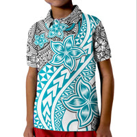 Traditional Polynesian Tribal Tattoo Retro Polo Shirt Turquoise LT9 - Polynesian Pride