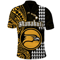 Hawaii Nanakuli High School Polo Shirt Tribal Kakau LT9 - Polynesian Pride
