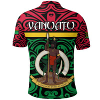 Vanuatu Polo Shirt KIDS Melanesian Warrior Version 2 LT4 - Polynesian Pride