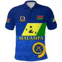 Malampa Province Polo Shirt Vanuatu Proud LT13 Unisex Blue - Polynesian Pride