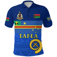Custom Tafea Province Polo Shirt Vanuatu Proud LT13 Unisex Blue - Polynesian Pride