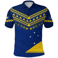 Custom Tokelau Rugby Polo Shirt Impressive Sport LT13 - Polynesian Pride