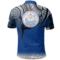 Marshall Islands Polynesian Polo Shirt Tattoo Pattern - Polynesian Pride