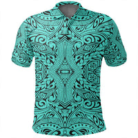 Unisex Polynesian Culture Turquoise Polo Shirt - Polynesian Pride