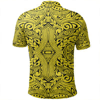 Unisex Polynesian Culture Yellow Polo Shirt - Polynesian Pride