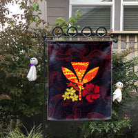 Polynesian Kanaka Maoli Flower Flag AH - Polynesian Pride