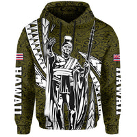 Polynesian King Culture Yellow Hoodie Mega Style - Polynesian Pride