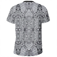 Polynesian Lauhala Mix White T Shirt - Polynesian Pride