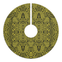 Polynesian Lauhala Mix Yellow Tree Skirt - Polynesian Pride
