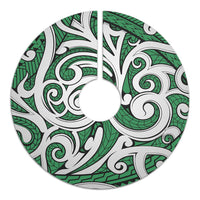 Polynesian Maori Ethnic Ornament Green Tree Skirt - Polynesian Pride