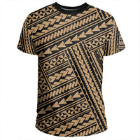 Polynesian Nation Gold T Shirt - Polynesian Pride