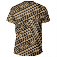 Polynesian Nation Gold T Shirt - Polynesian Pride