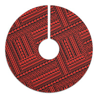 Polynesian Nation Red Tree Skirt - Polynesian Pride