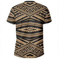 Polynesian Tatau Gold T Shirt - Polynesian Pride