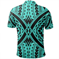 Unisex Polynesian Tradition Turquoise Polo Shirt - Polynesian Pride