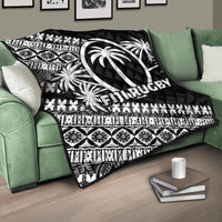 FijI Tapa Rugby Premium Quilt LT6 - Polynesian Pride