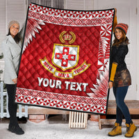 (Custom Personalised) Tonga Kolisi Tonga College Premium Quilt Simplified Version LT8 - Polynesian Pride