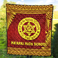 Tonga Ha'apai High School Premium Quilt Simplified Version LT8 - Polynesian Pride