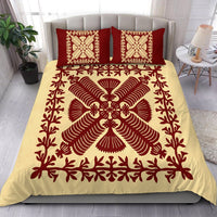 Hawaii Bedding Set - Queen Kapi'olani's Quilting Style Bedding Set AH - Polynesian Pride